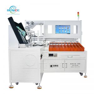 圓柱鋰電池自動貼紙掃碼分選機MFS-10G-SM